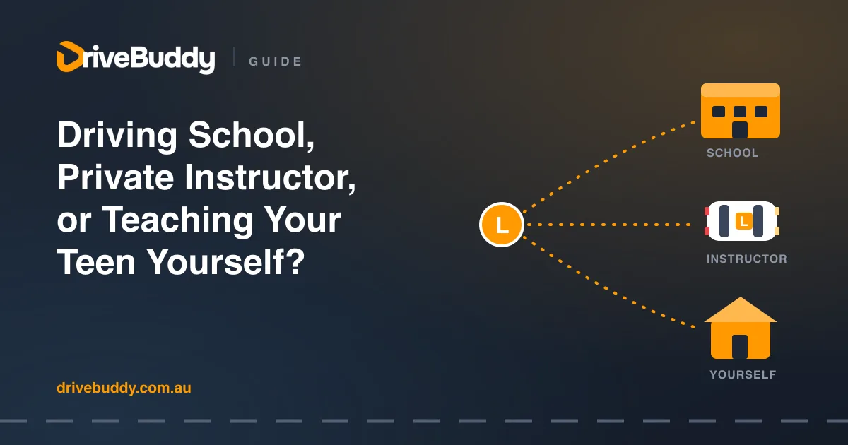 Driving School vs Private Instructor vs Teaching Your Teen Yourself